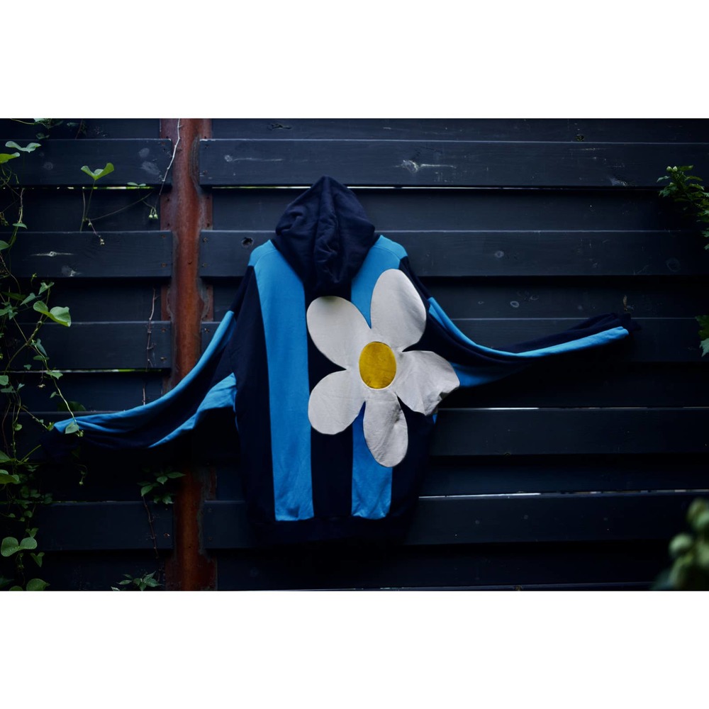 Marni Flower Embroidered Drop Shoulder Hoodie